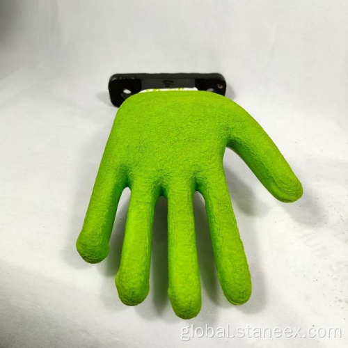 Cut Resistant Rubber Gloves Cut Resistant Foam Latex Rubber Palm Coated Gloves Supplier